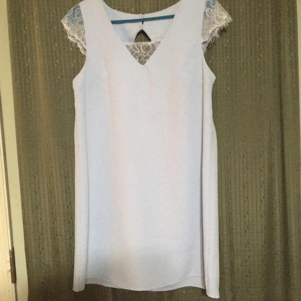 Periwinkle Mini Shift Dress